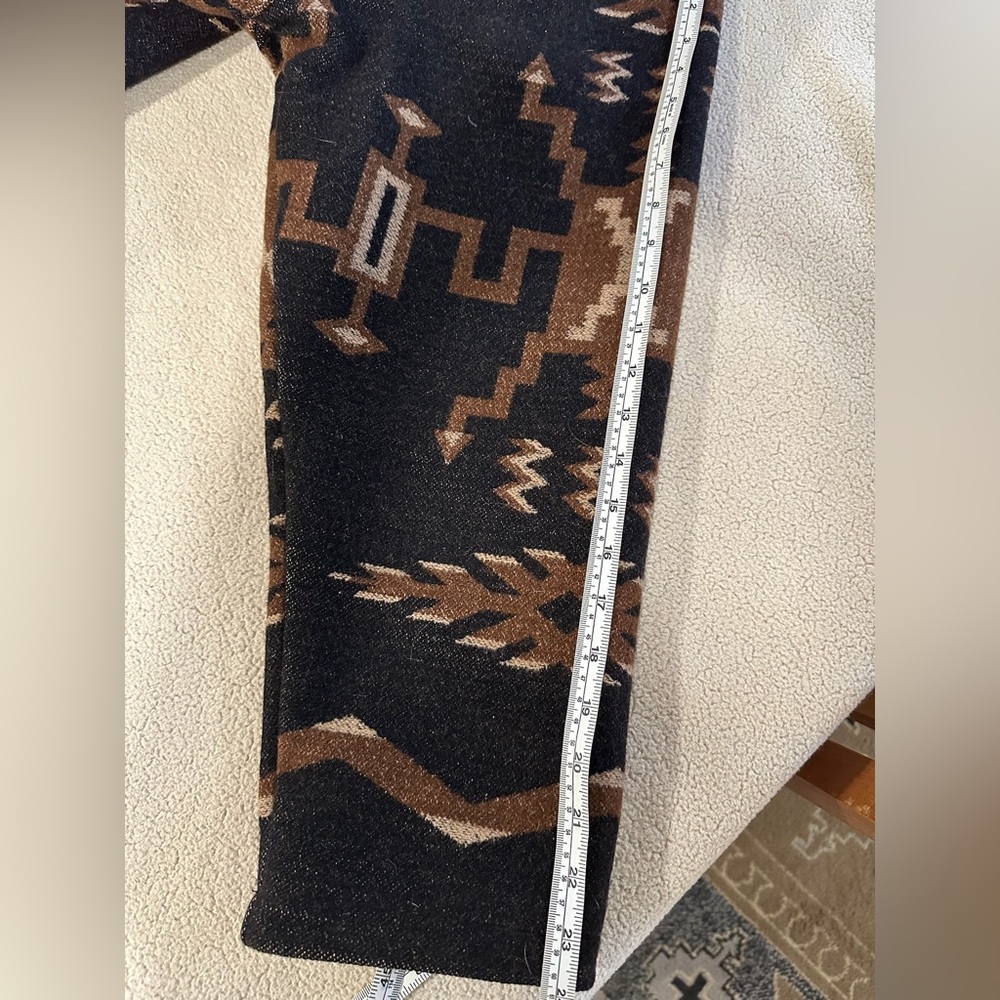 Pendleton  Vintage- Men's Black and Brown Geometric Jacket - Picture 14 of 15